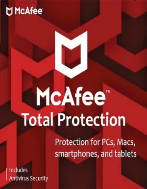 McAfee Total Protection: 1 dispositivo, suscripción por 10 años
