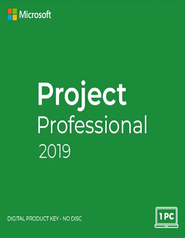 Microsoft Project Professional 2019 Microsoft Project Professional 2019