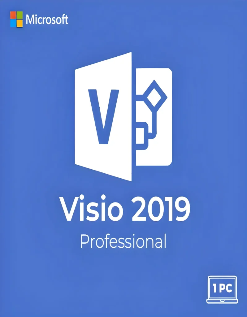 Microsoft Visio Professional 2019 - 1 Ordenador