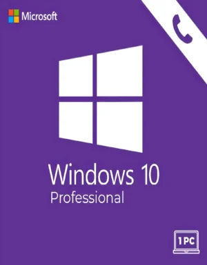 Clave de activación de Windows 10 Professional – Activación por teléfono