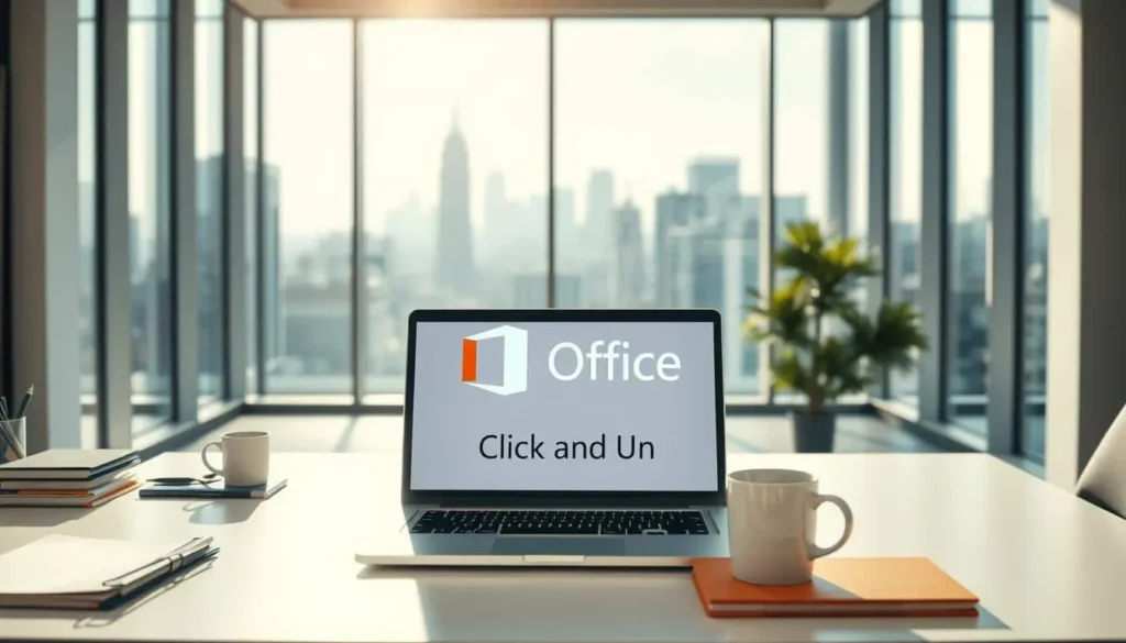 microsoft office click and run