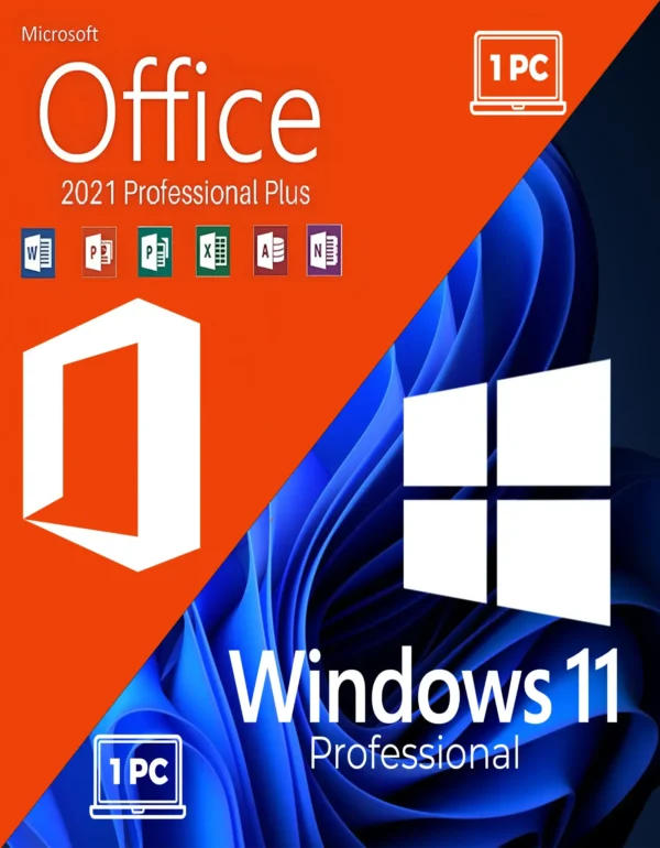 Bundle Windows 11 Professional© – Office 2021 Professional plus© Bundle Windows 11 Professional© – Office 2021 Professional plus©
