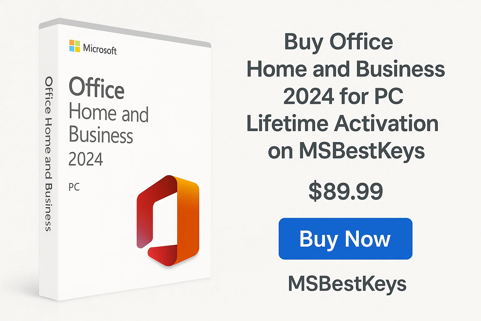 Buy Office Home and Business 2024 for PC Lifetime Activation