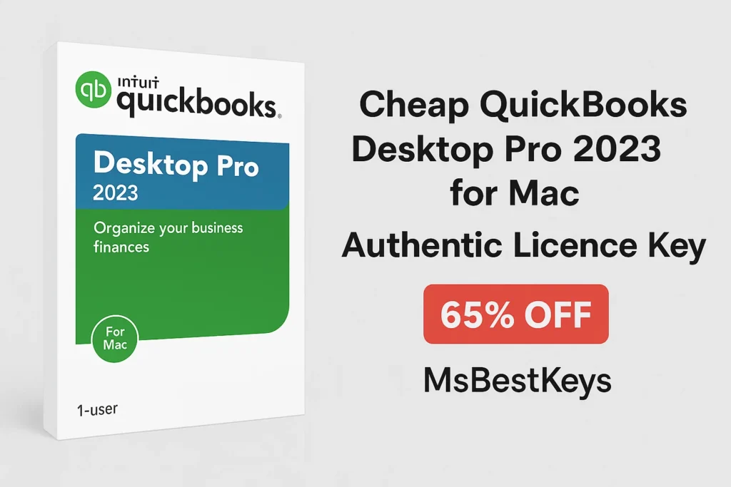 Cheap QuickBooks Desktop Pro 2023 for Mac Authentic Licence Key