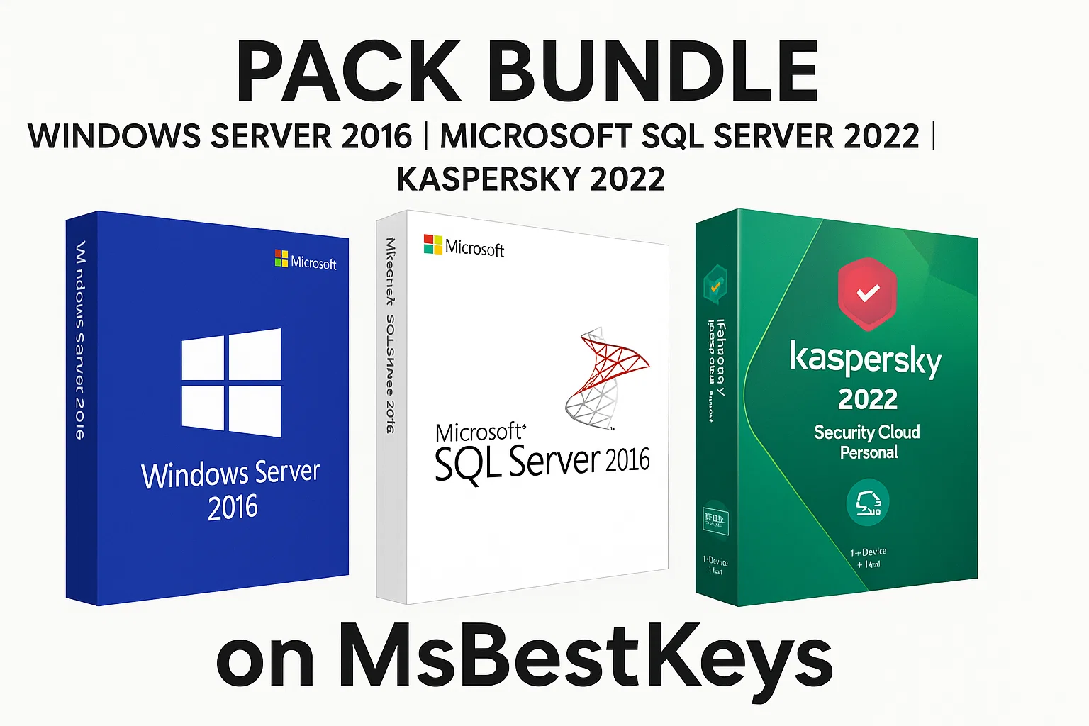 Windows Server 2016 | Microsoft SQL Server 2016 | Kaspersky 2022