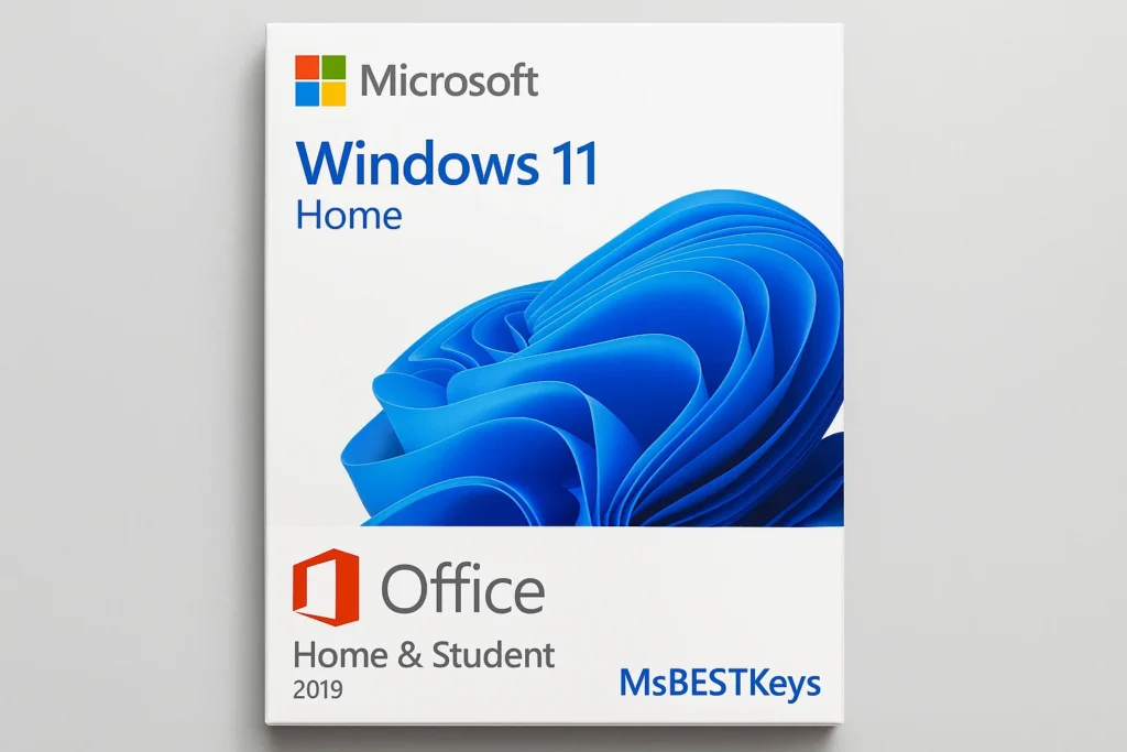 Pack Windows 11 Home + Office Home & Student 2019 Activation Key